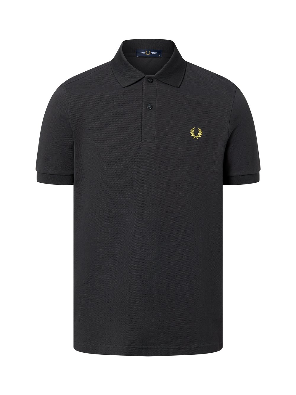 Thumbnail - Fred Perry Poloshirt Herren Baumwolle schwarz, L
