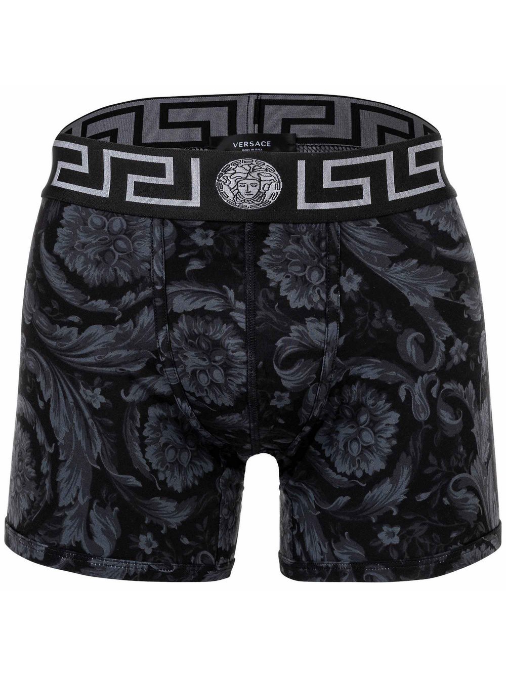 Versace Jeans Boxershort 1er Pack Herren Baumwolle schwarz gemustert, XL