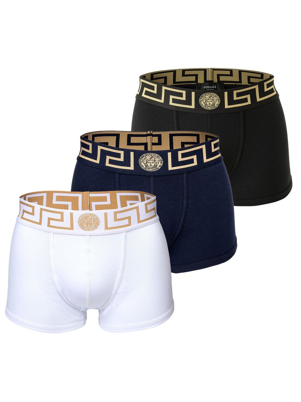 Versace Jeans Slip 3er Pack Herren Baumwolle mehrfarbig, M