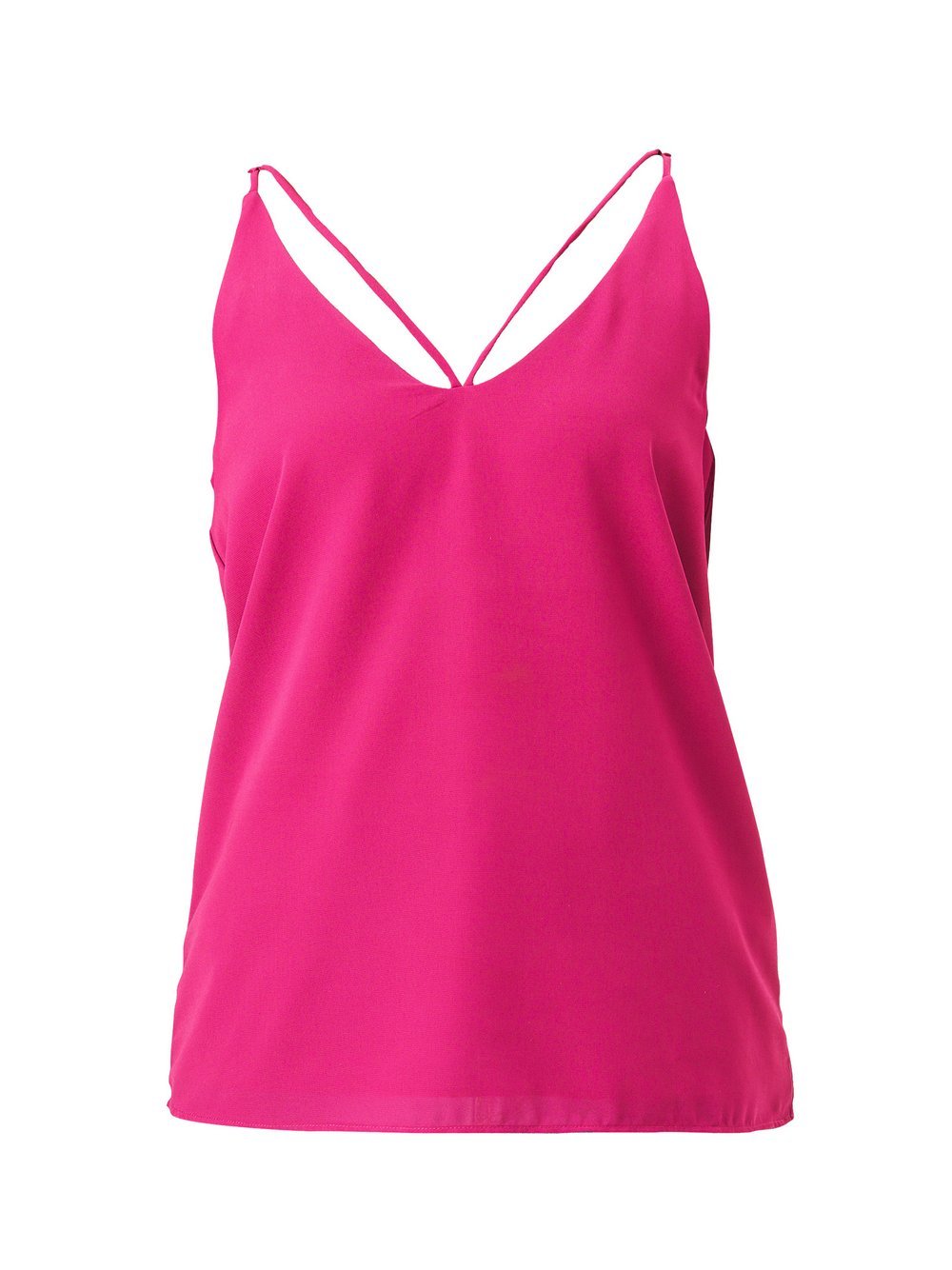 GINI LONDON Spaghettiträger Top Damen pink, L/XL