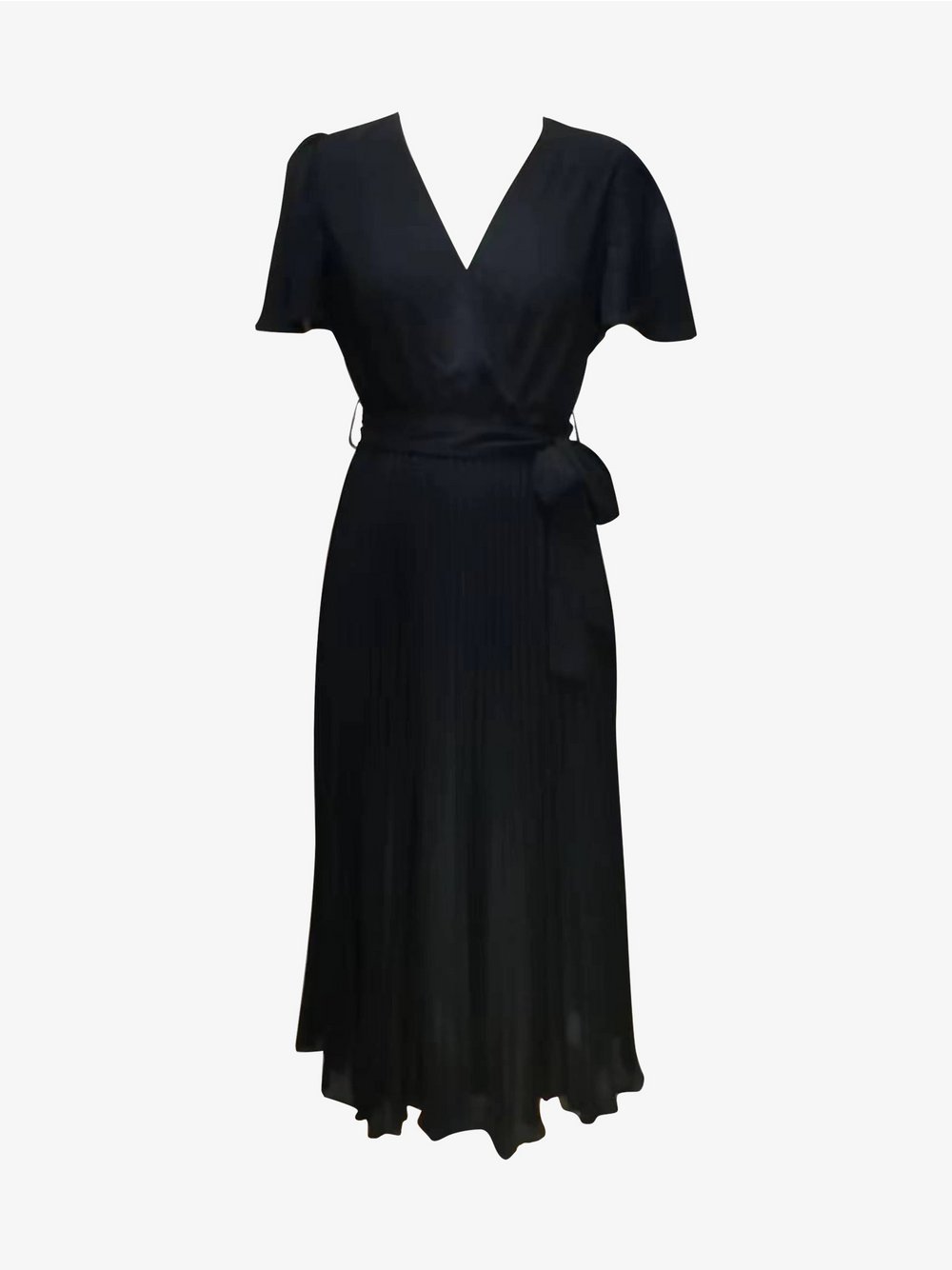 GINI LONDON Midikleid Damen schwarz, 40