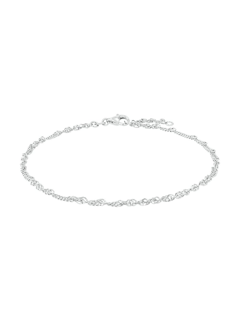 amor Fußkette Damen Sterlingsilber silber, 25