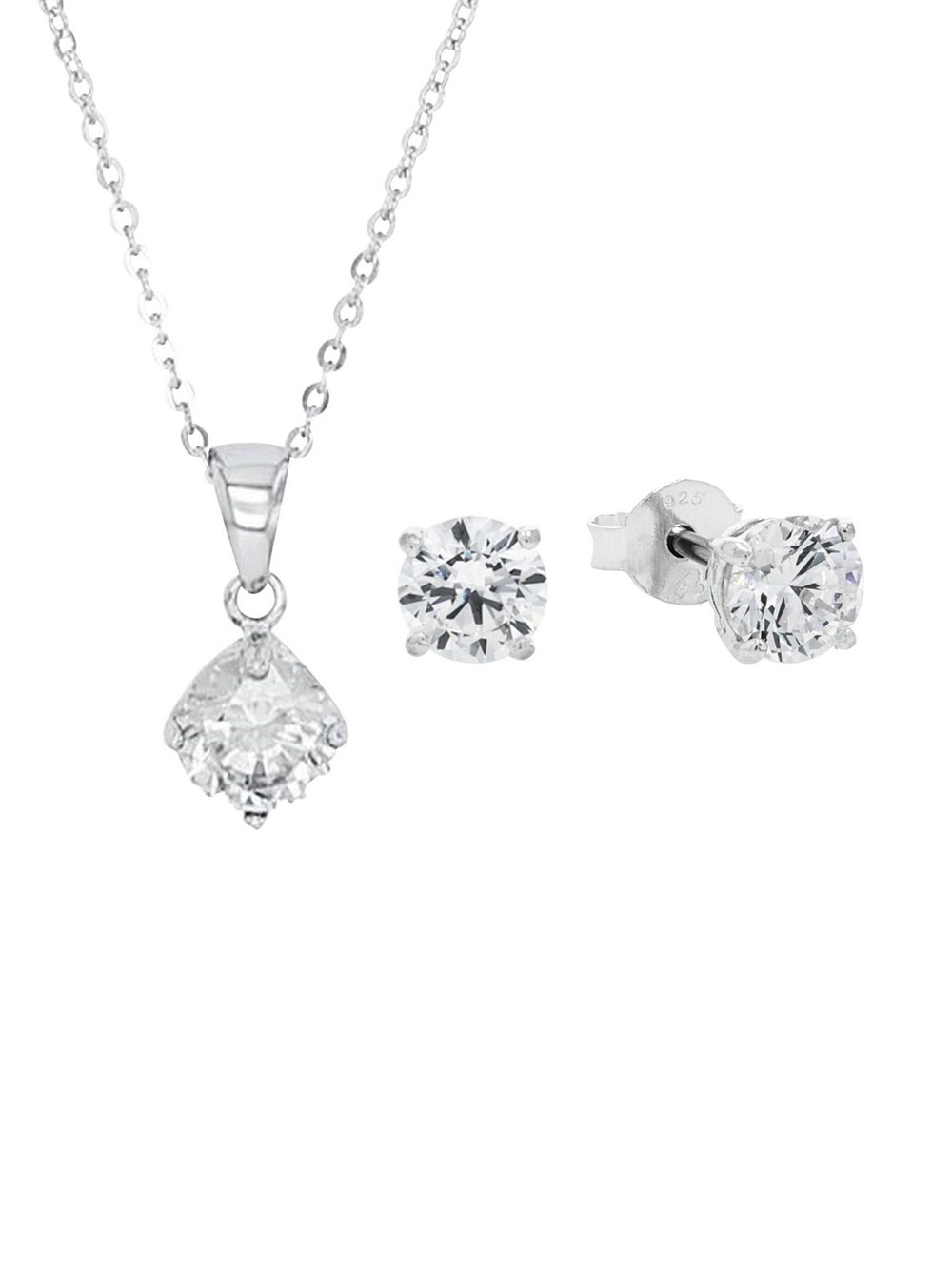 amor Set Damen Sterlingsilber silber, 42