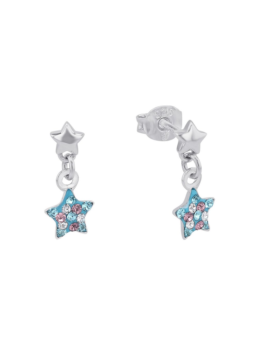 Thumbnail - Prinzessin Lillifee Ohrhänger Mädchen Sterlingsilber silber, ONE SIZE