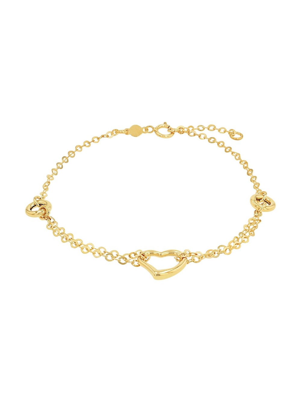 amor Armband Damen Gelbgold gold, 19