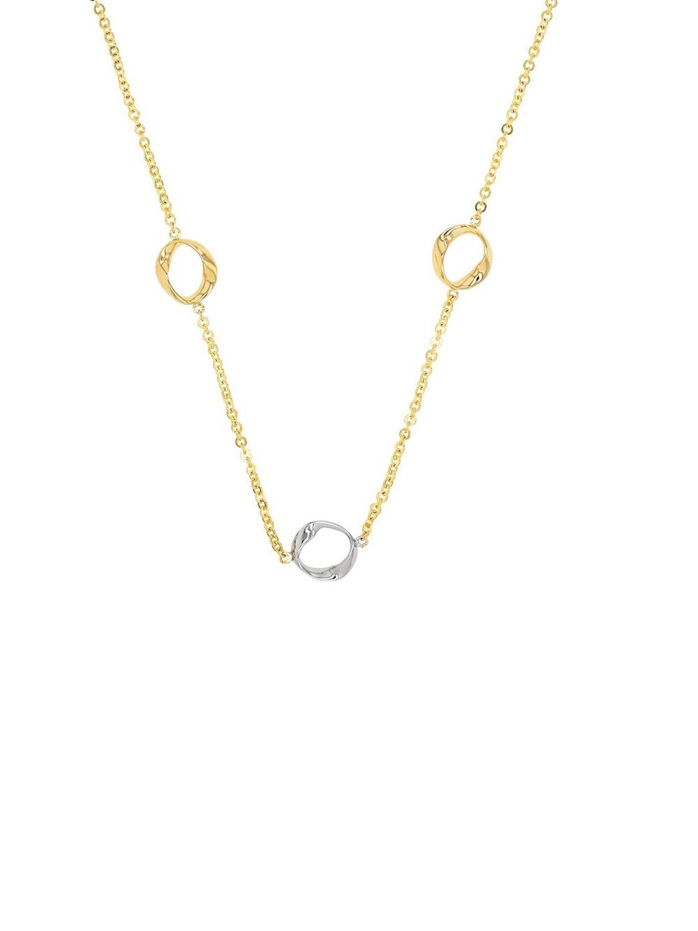 amor Collier Damen Gelbgold mehrfarbig, 48