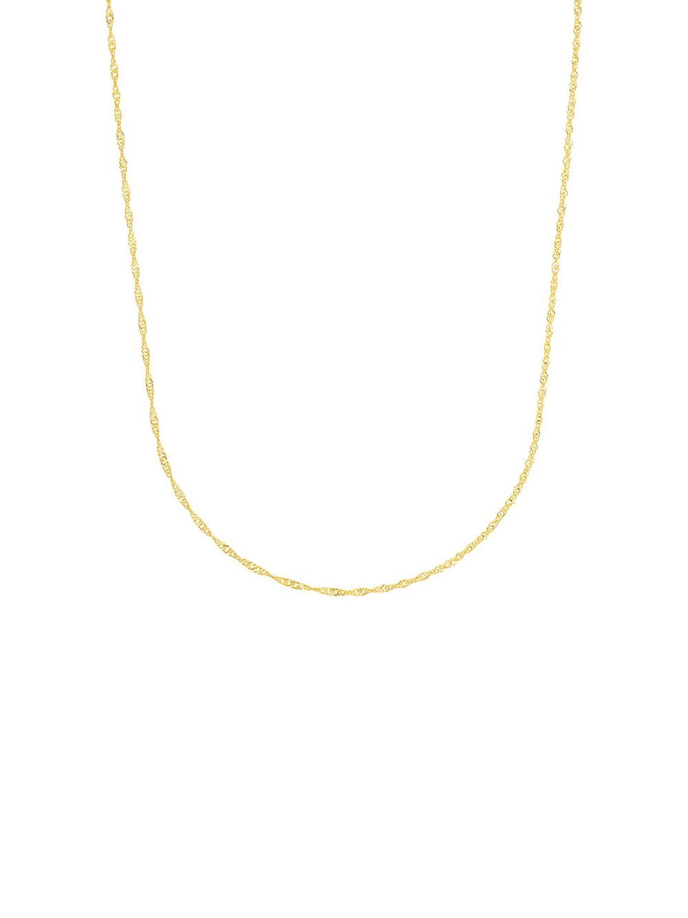 Thumbnail - amor Collier Damen Gelbgold gold, 42