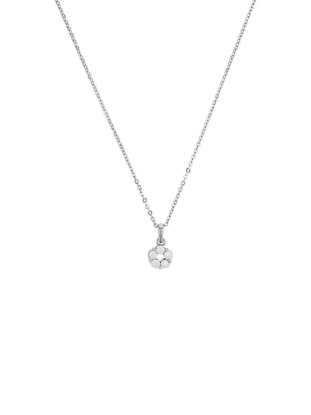 amor Kette mit Anhänger Damen Sterlingsilber silber, 42