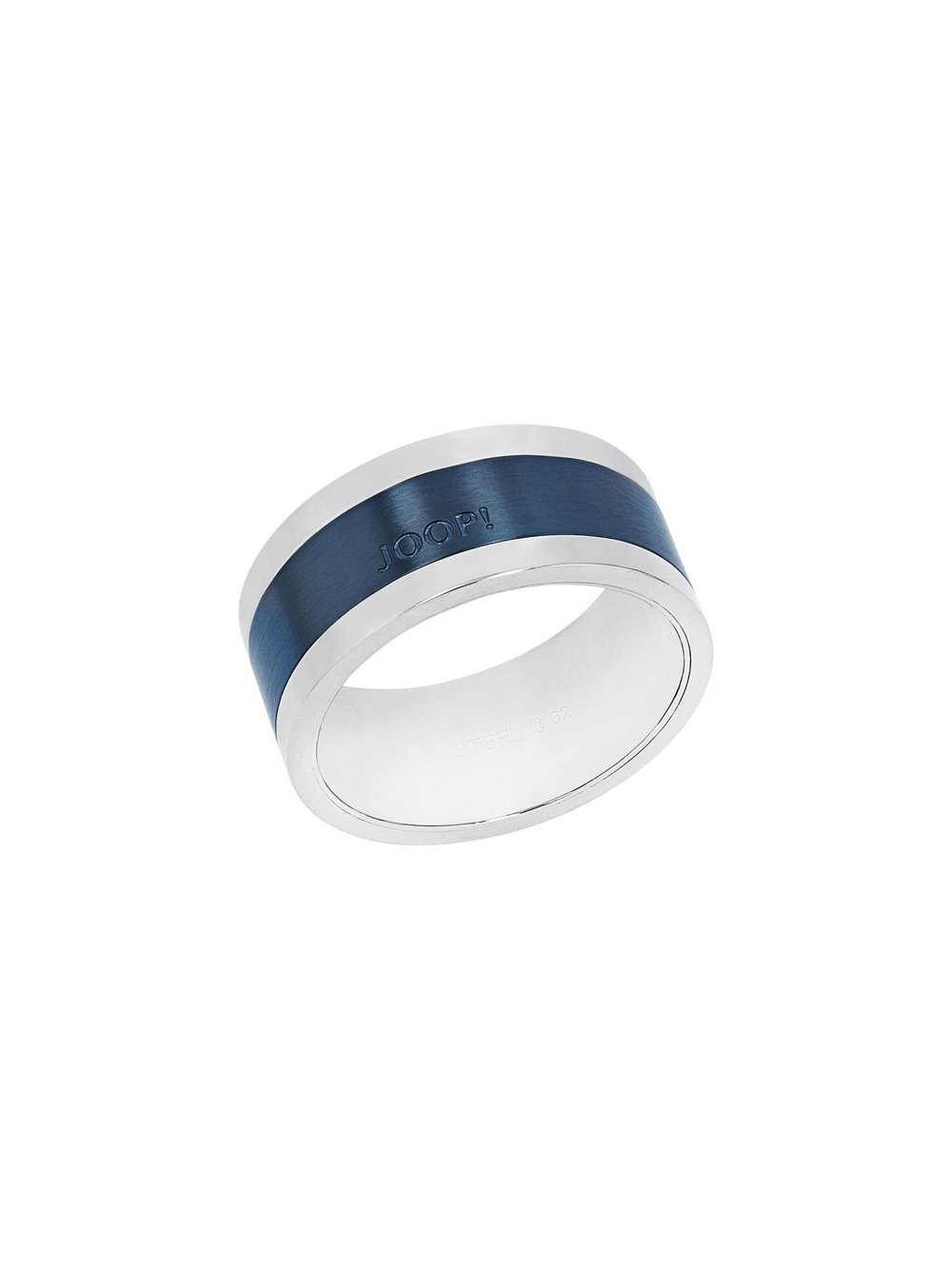 Joop Accessoires Ring Herren Edelstahl blau, 62