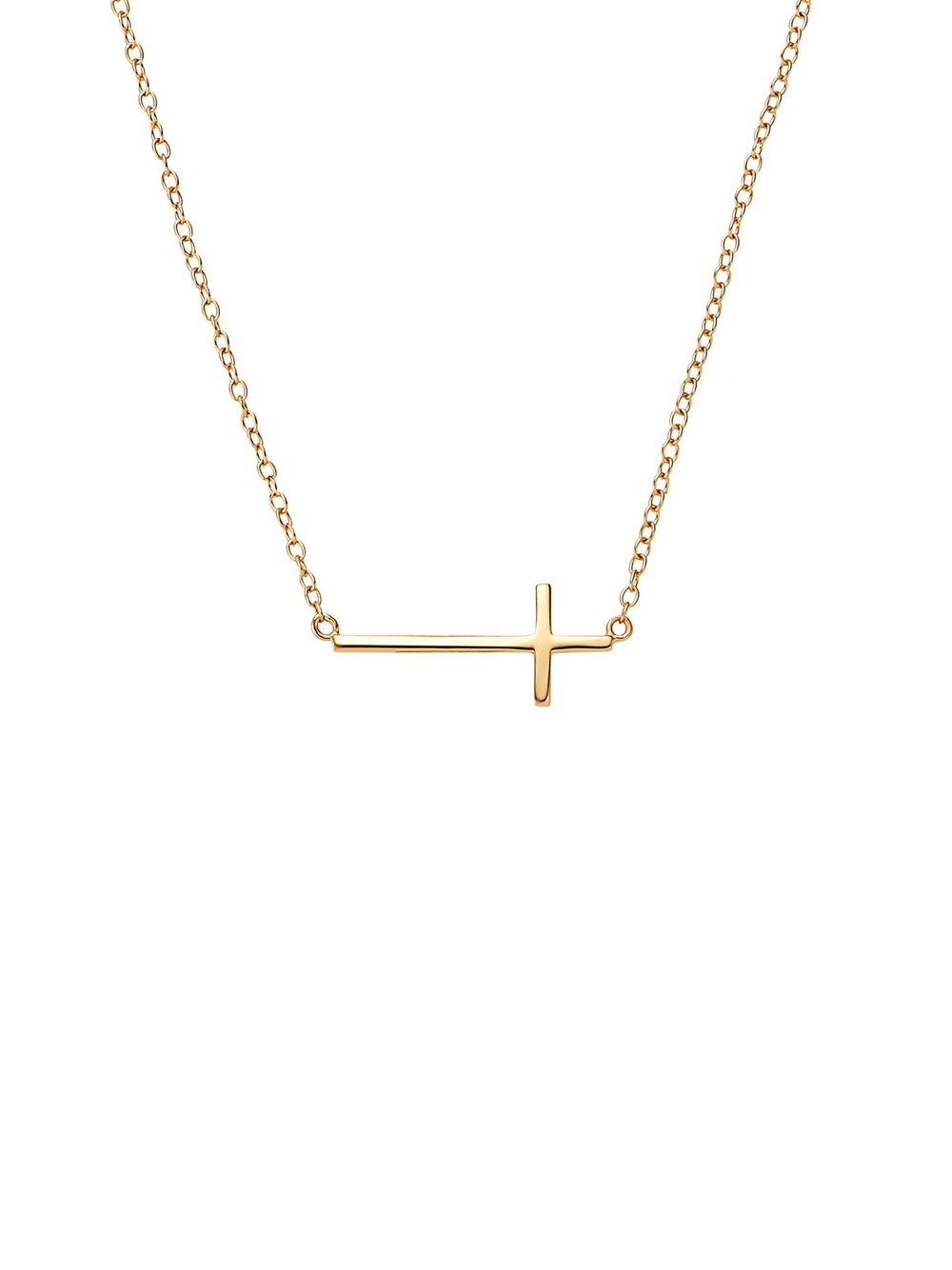 NOELANI Kette mit Anhänger Damen Sterlingsilber gold, 45