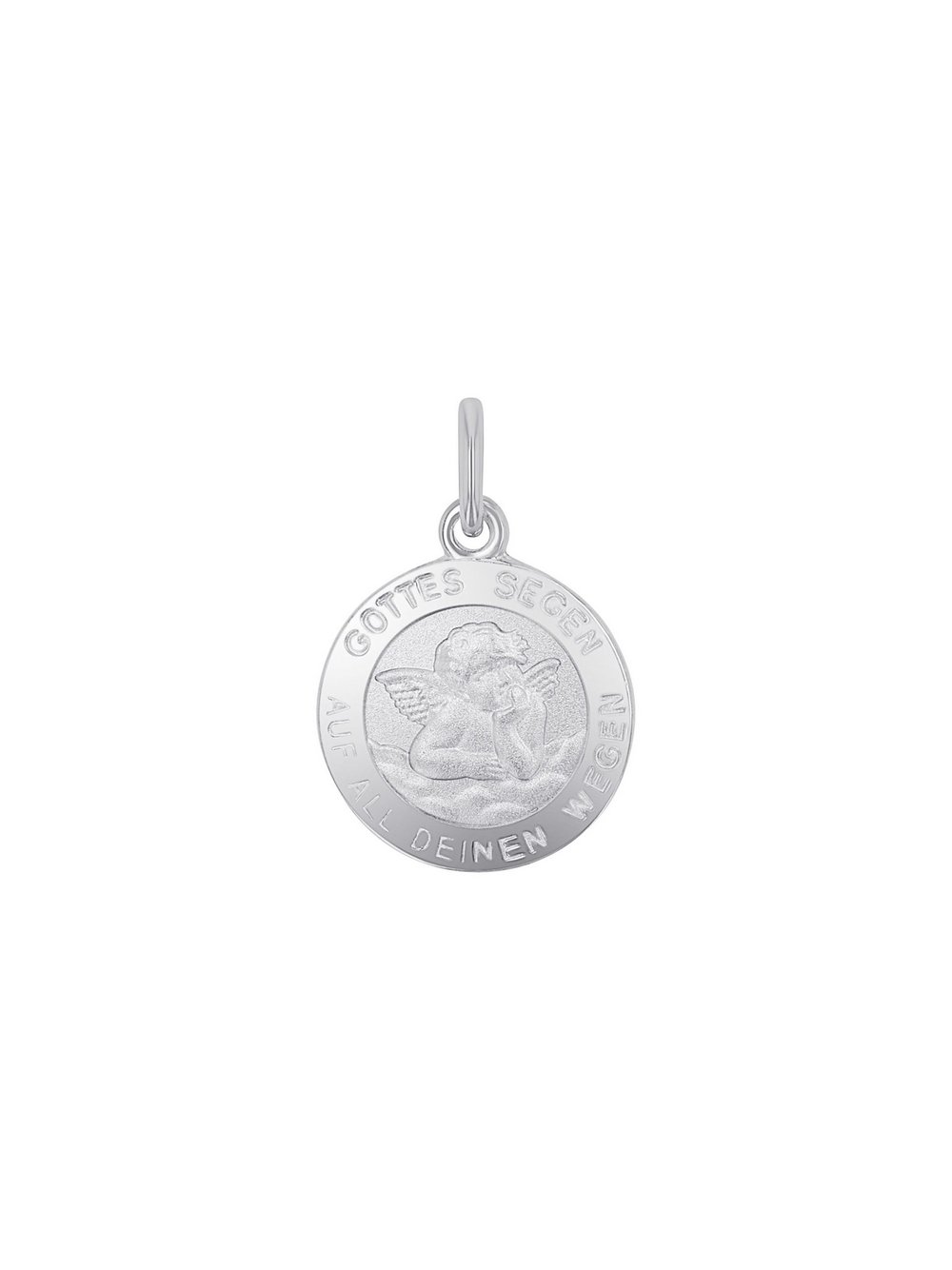 amor Motivanhänger Damen Sterlingsilber silber, ONE SIZE