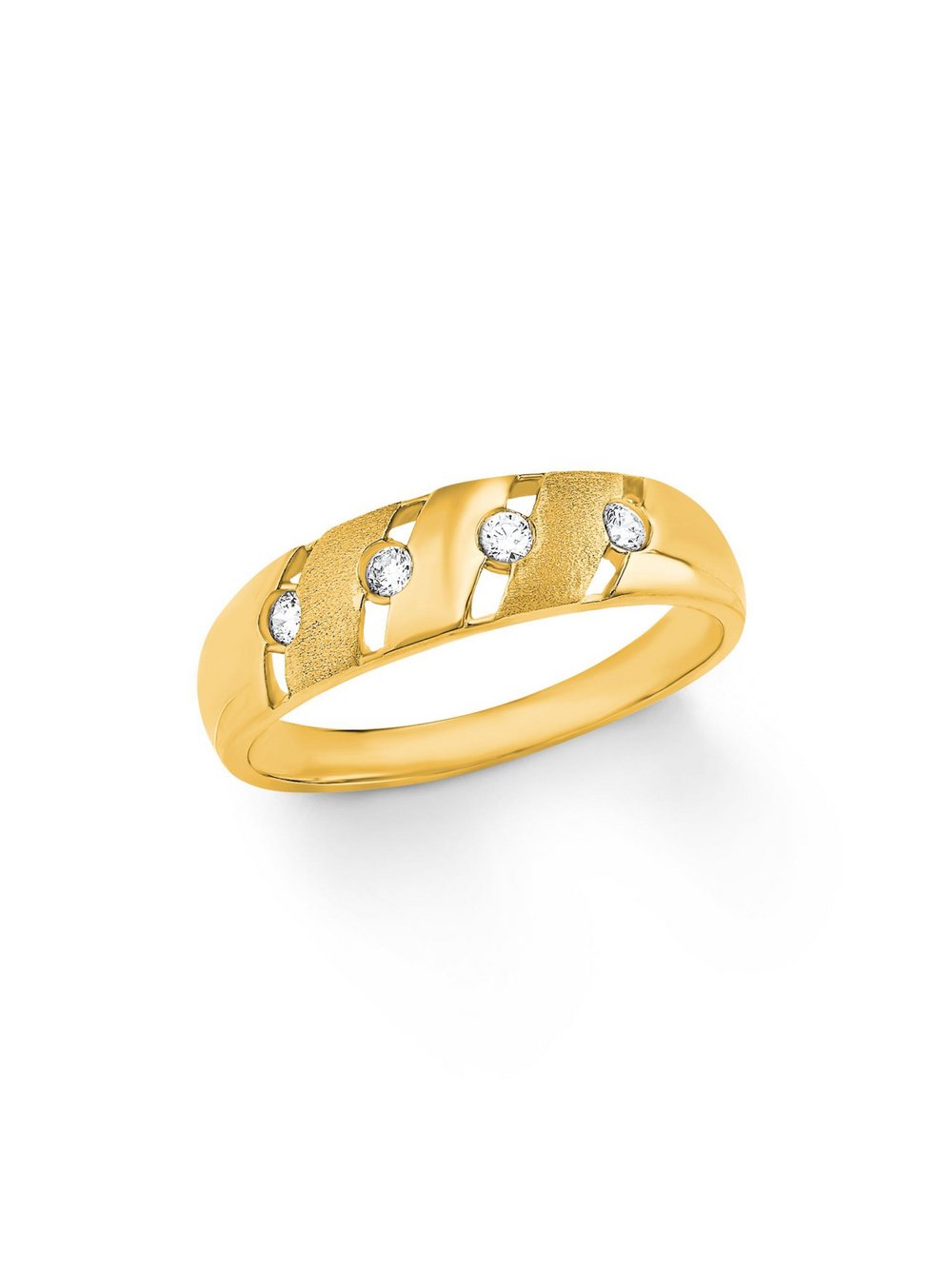 amor Ring Damen Gelbgold gold, 58