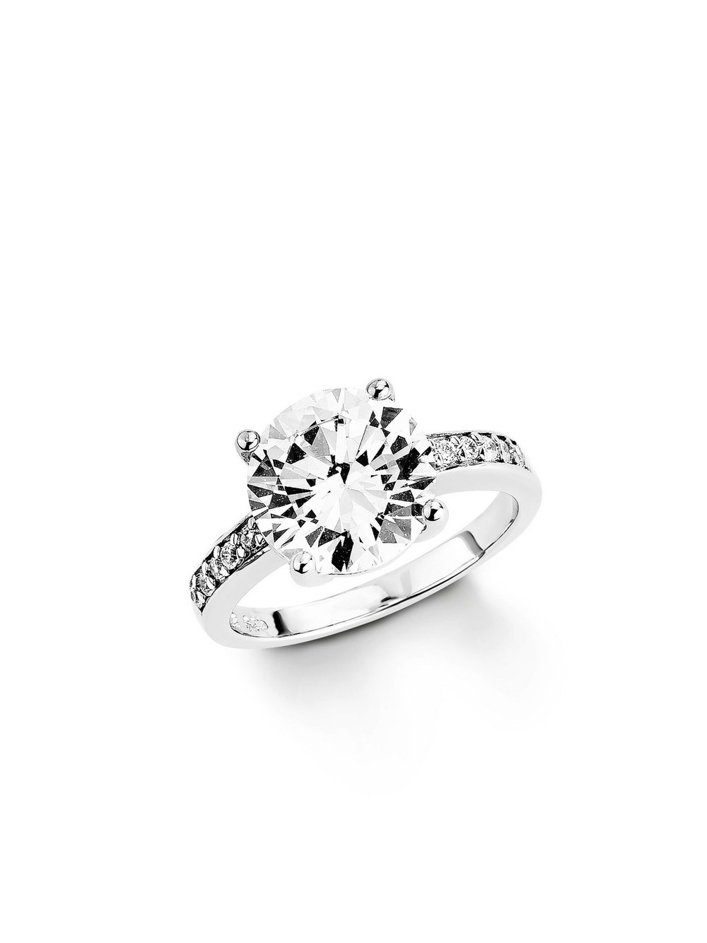 amor Ring Damen Sterlingsilber silber, 50
