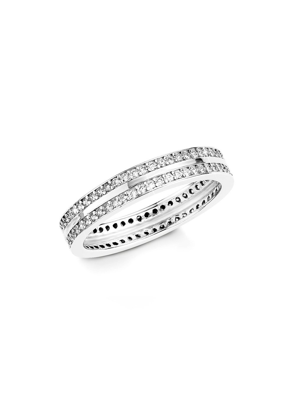 amor Ring Damen Sterlingsilber silber, 56