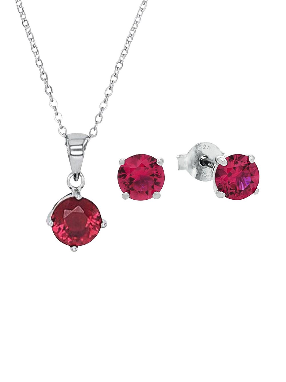 amor Set Damen Sterlingsilber silber, 42
