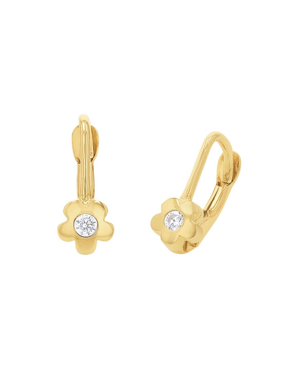 amor Ohrhänger Mädchen Gelbgold gold, ONE SIZE