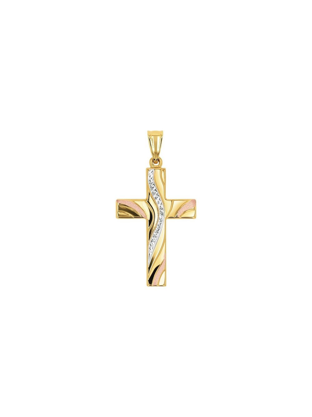 Thumbnail - amor Motivanhänger Damen Gelbgold mehrfarbig, ONE SIZE