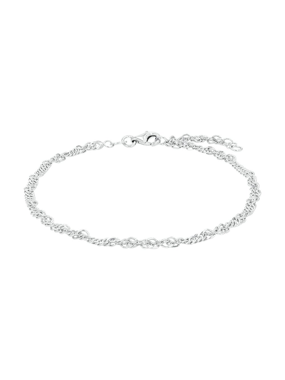 amor Fußkette Damen Sterlingsilber silber, 25