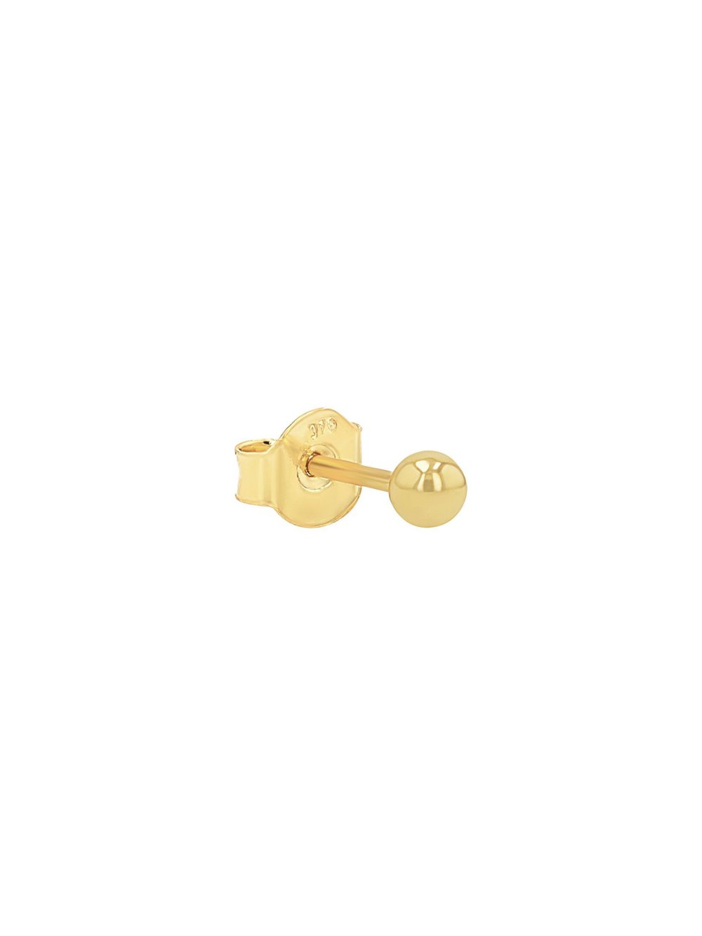 amor Single Ohrstecker Damen Gelbgold gold, ONE SIZE