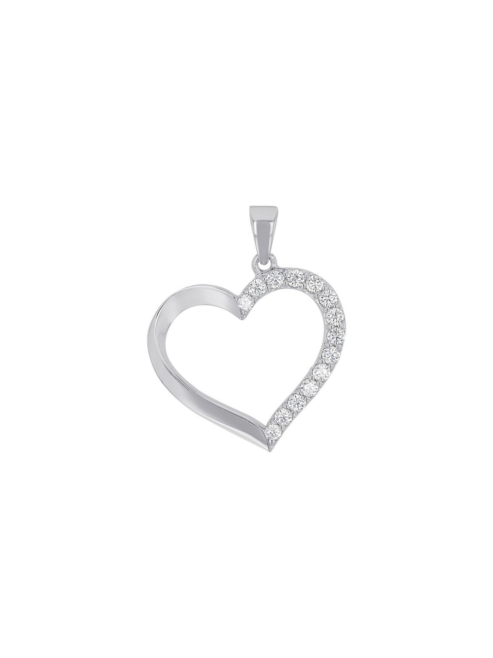 amor Motivanhänger Damen silber, ONE SIZE