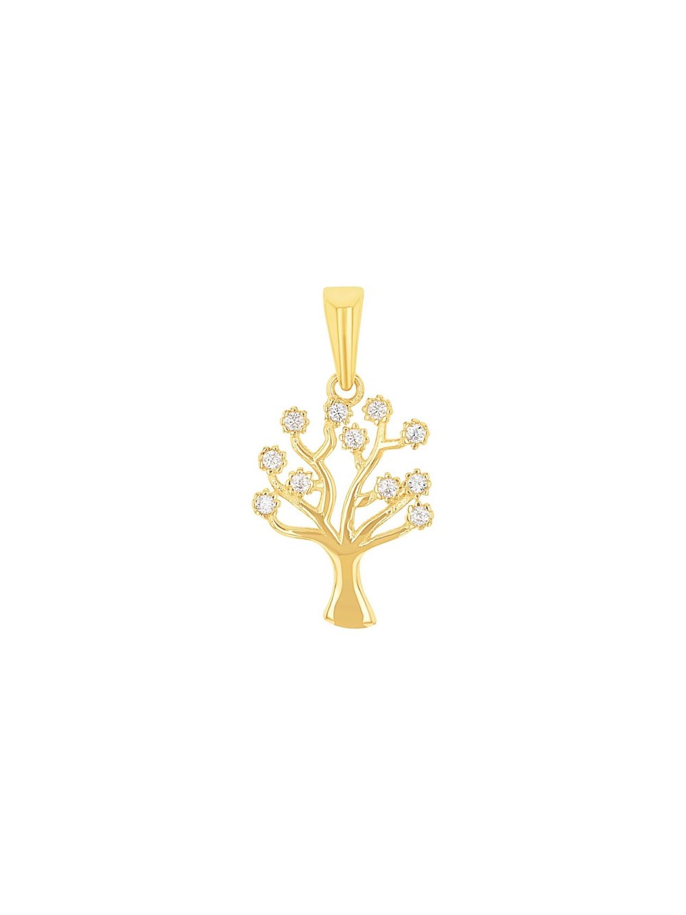 amor Motivanhänger Damen Gelbgold gold, ONE SIZE