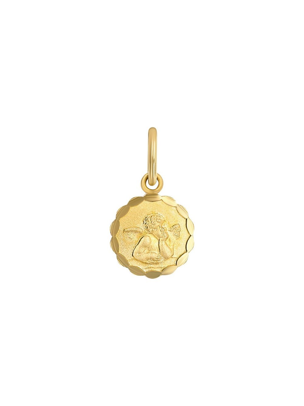 Thumbnail - amor Motivanhänger Mädchen Gelbgold gold, ONE SIZE