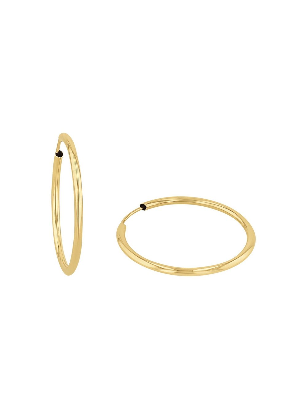 amor Creolen Damen Gelbgold gold, ONE SIZE