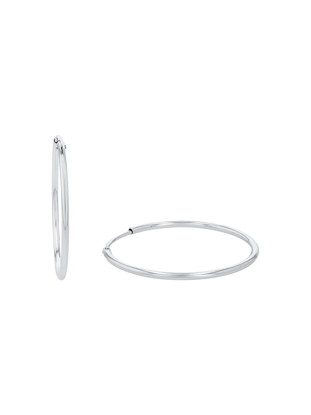 amor Creolen Damen Sterlingsilber silber, ONE SIZE