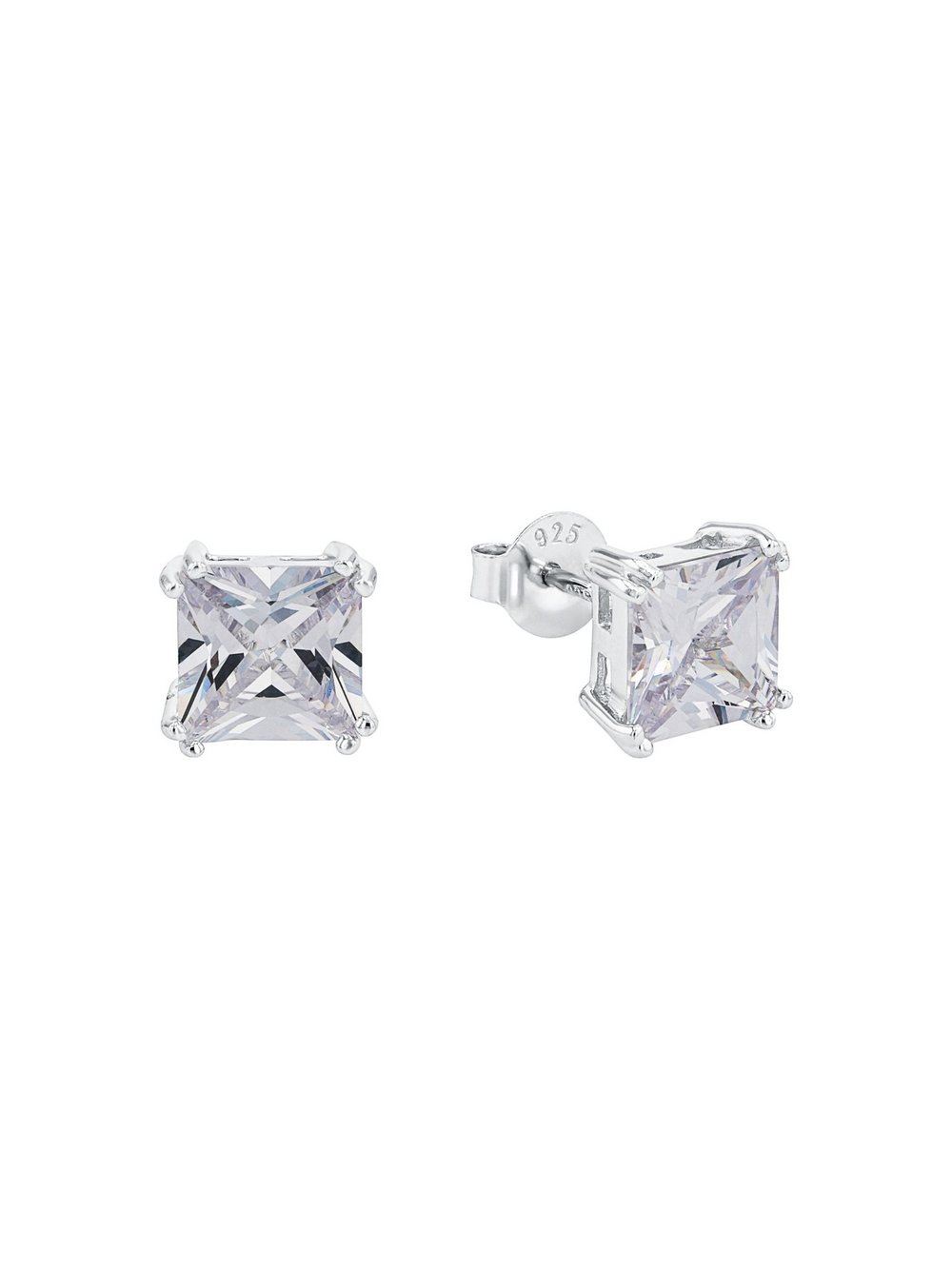 Thumbnail - amor Ohrstecker Damen Sterlingsilber silber, ONE SIZE