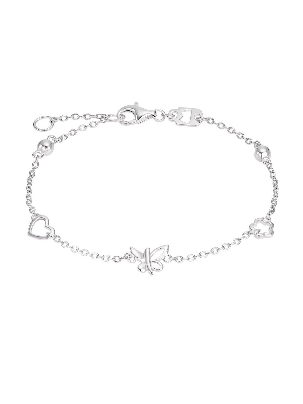 amor Armband Mädchen Sterlingsilber silber, 19