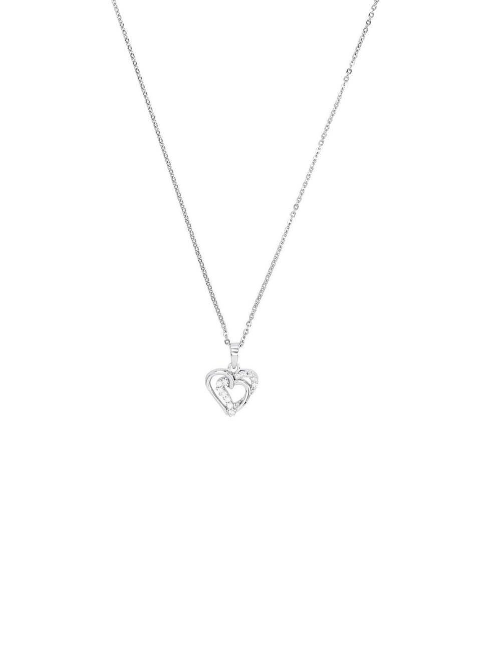 amor Kette mit Anhänger Damen Sterlingsilber silber, 42