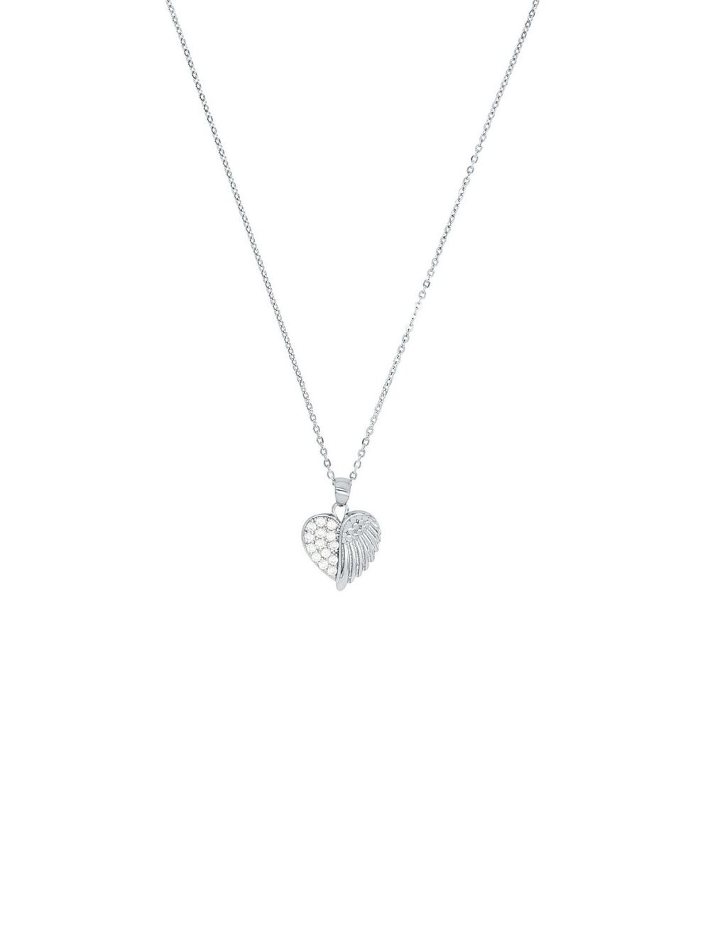 amor Kette mit Anhänger Damen Sterlingsilber silber, 42