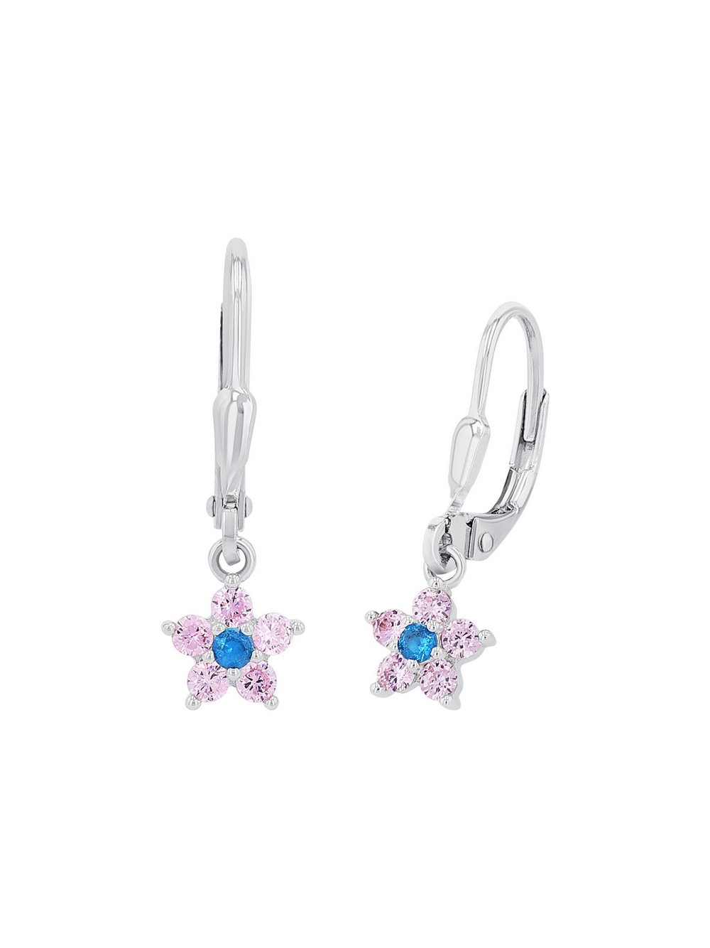Prinzessin Lillifee Ohrhänger Mädchen silber, ONE SIZE
