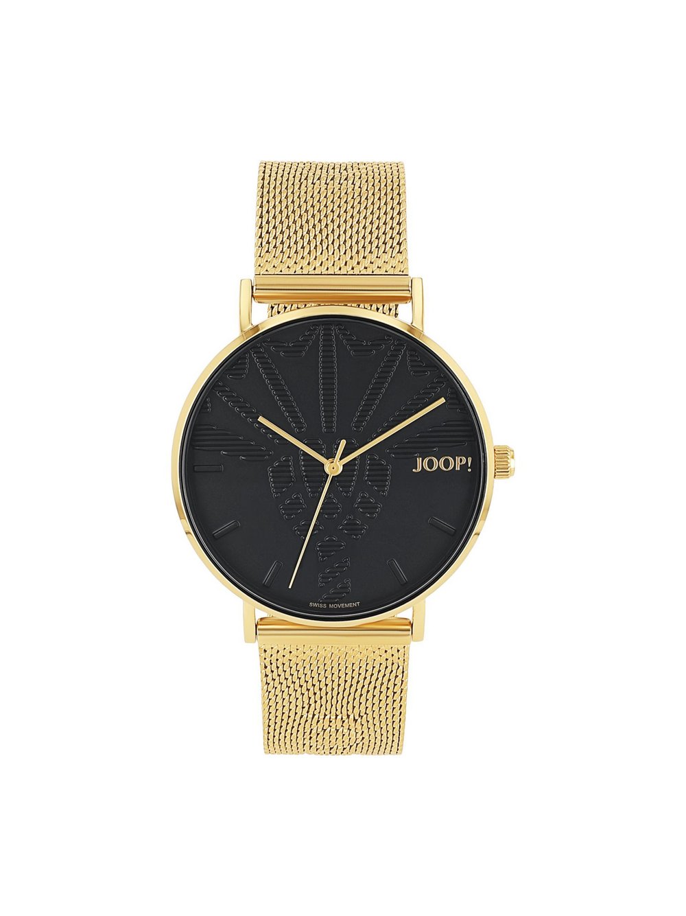 JOOP! Quarzuhr Damen Leder gold, 20