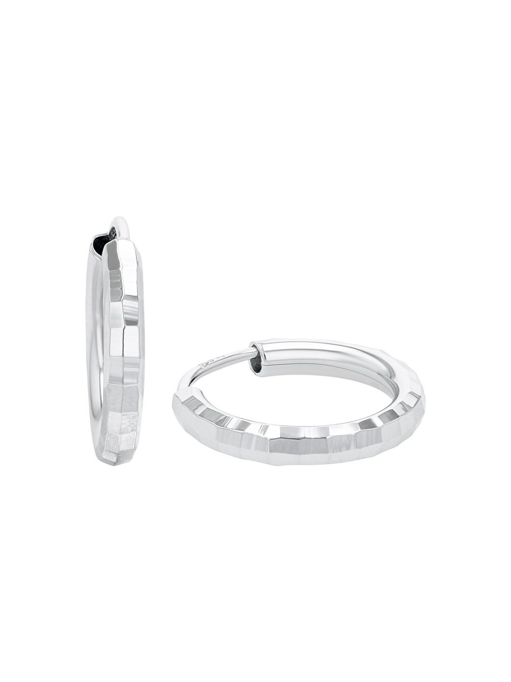Thumbnail - amor Creolen Damen Sterlingsilber silber, ONE SIZE