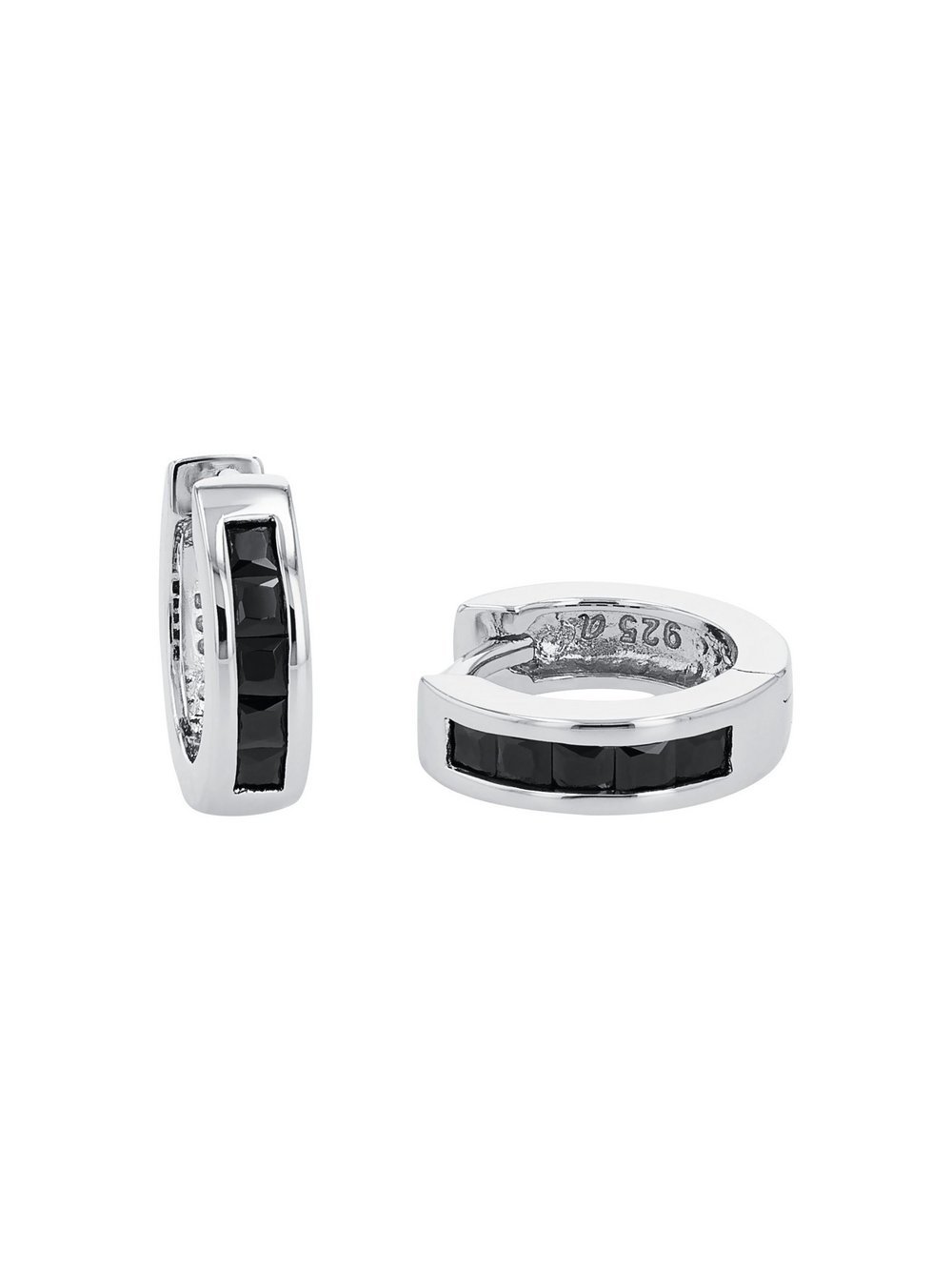 Thumbnail - amor Creolen Damen Sterlingsilber silber, ONE SIZE