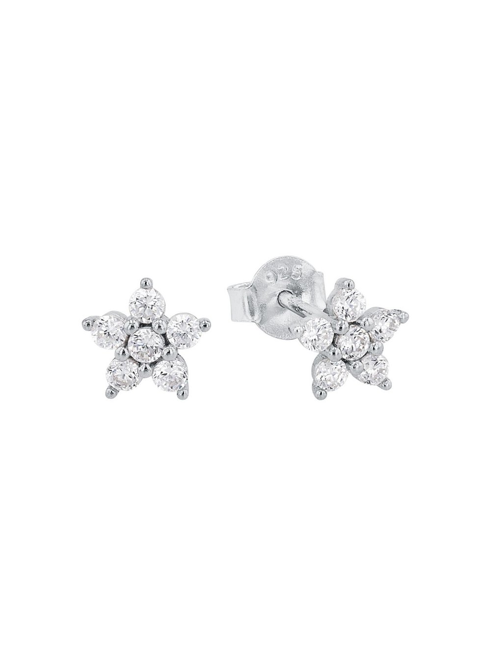 Thumbnail - amor Ohrstecker Damen Sterlingsilber silber, ONE SIZE