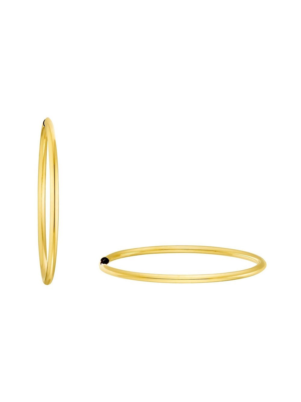 amor Creolen Damen Gelbgold gold, ONE SIZE