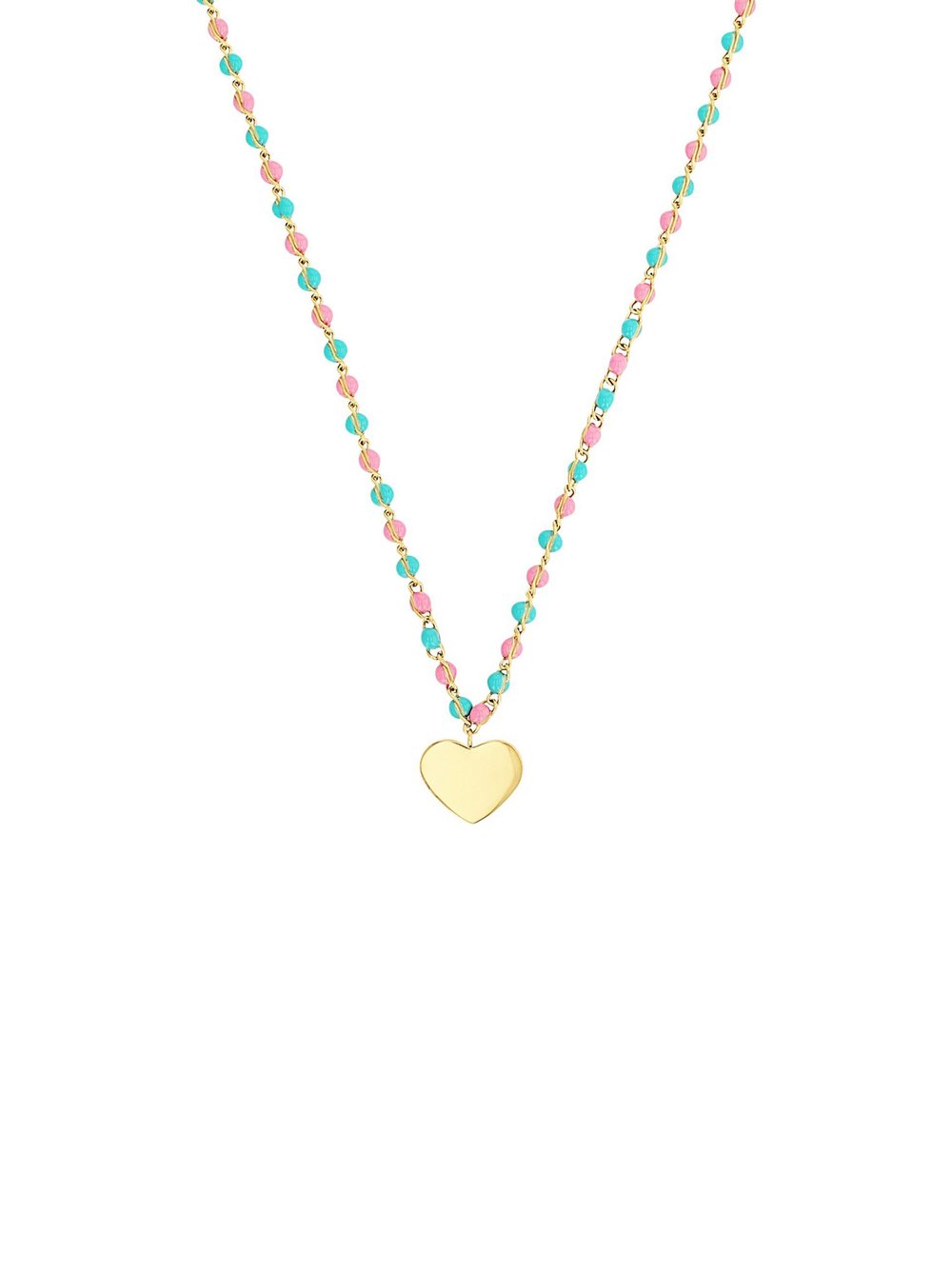 Thumbnail - Prinzessin Lillifee Kette mit Anhänger Mädchen Edelstahl gold, 38