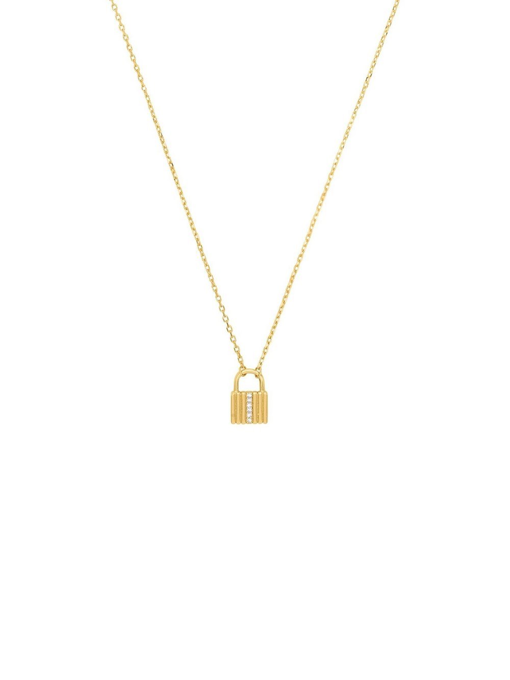 amor Kette mit Anhänger Damen Sterlingsilber gold, 45