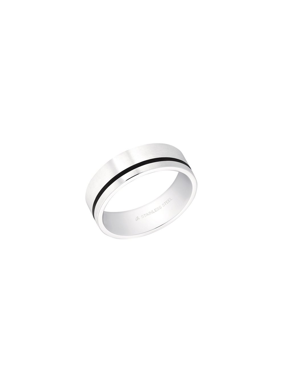 amor Ring Damen Edelstahl silber, 62