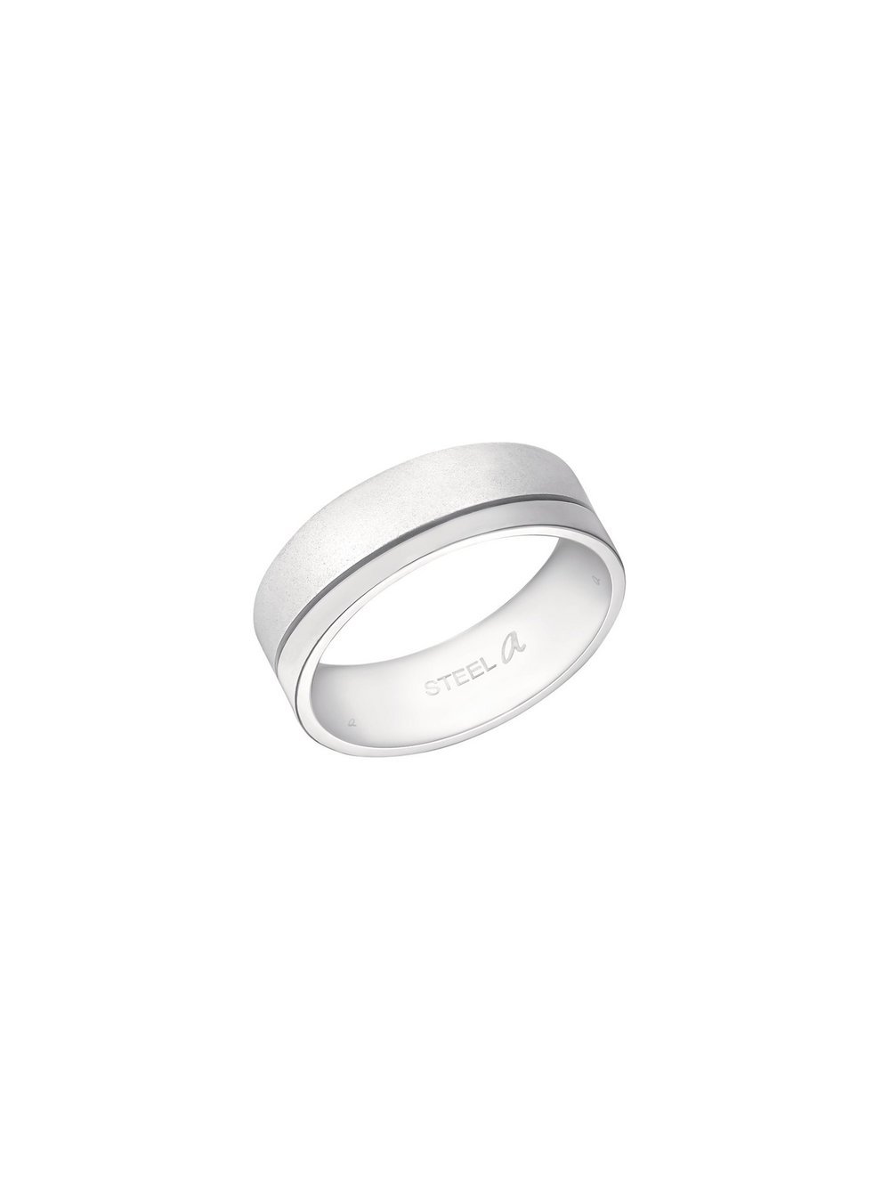 amor Damen, Ring Damen Edelstahl silber, 58