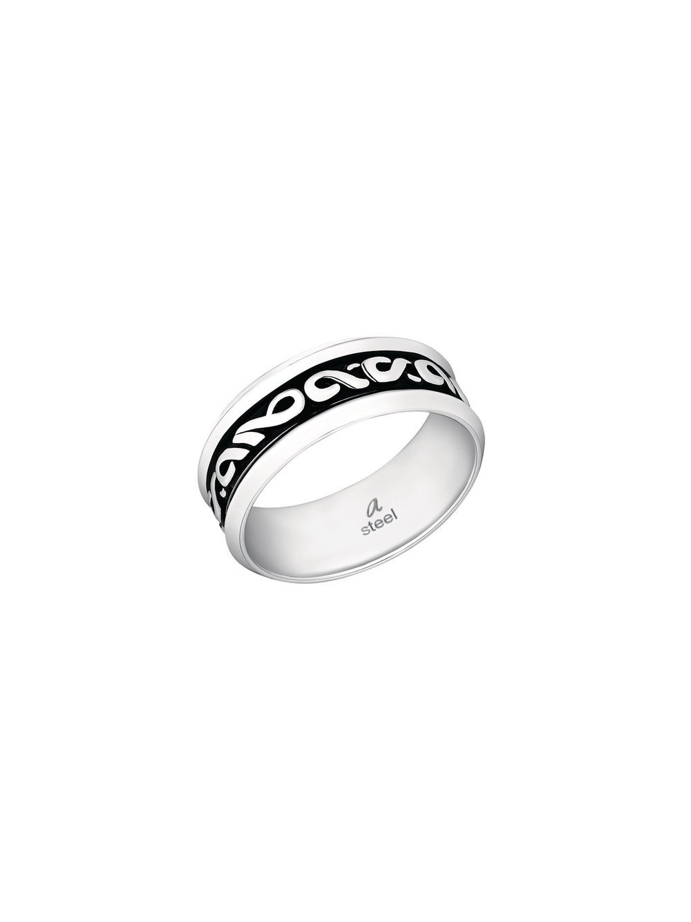 amor Damen, Ring Damen Edelstahl silber, 62