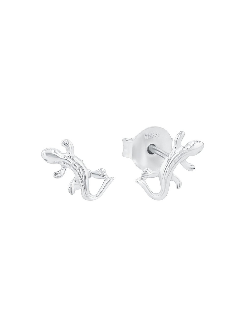 amor Ohrstecker Damen Sterlingsilber silber, ONE SIZE