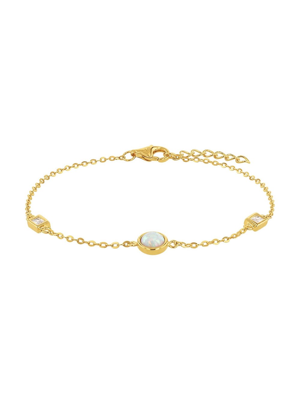 amor Armband Damen Sterlingsilber gold, 19