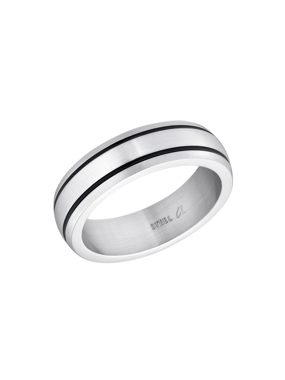 amor Ring Damen Edelstahl silber, 60