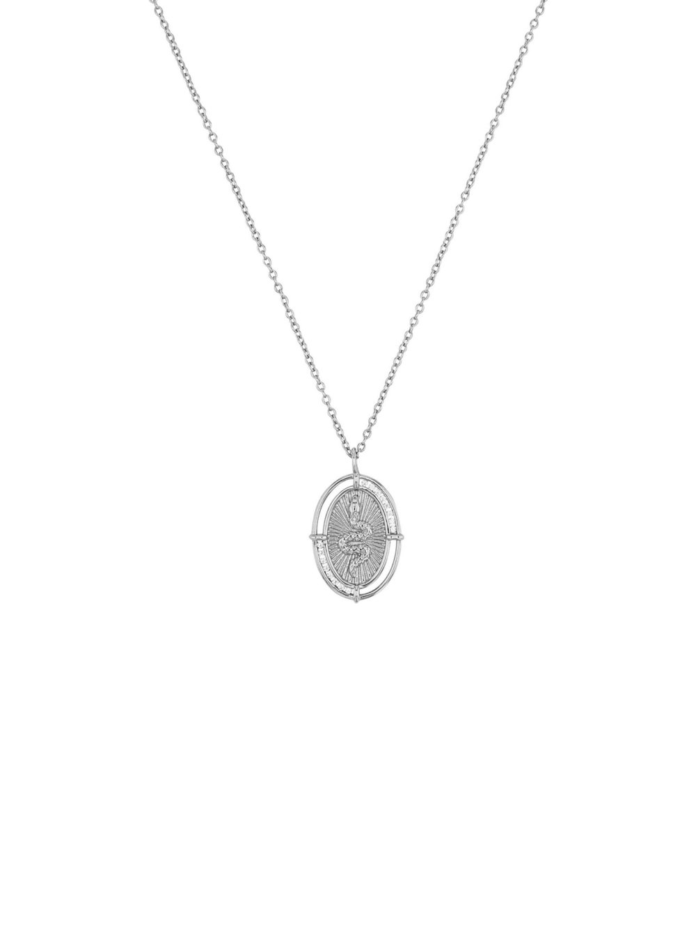 NOELANI Kette mit Anhänger Damen Sterlingsilber silber, 45