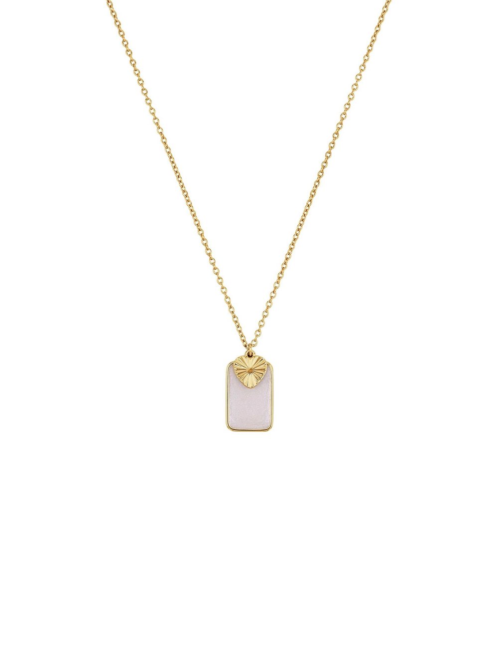 NOELANI Kette mit Anhänger Damen Sterlingsilber gold, 45