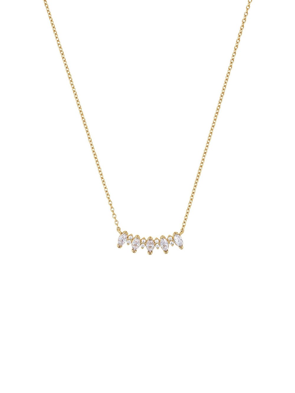 NOELANI Kette mit Anhänger Damen Sterlingsilber silber, 45