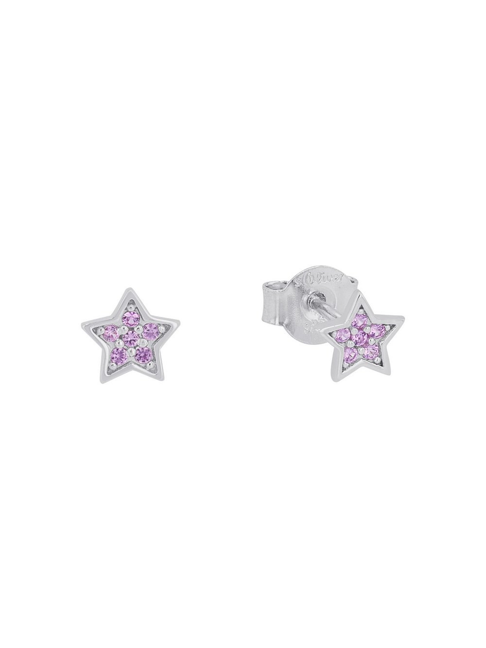 s.Oliver Ohrstecker Mädchen Sterlingsilber silber, ONE SIZE